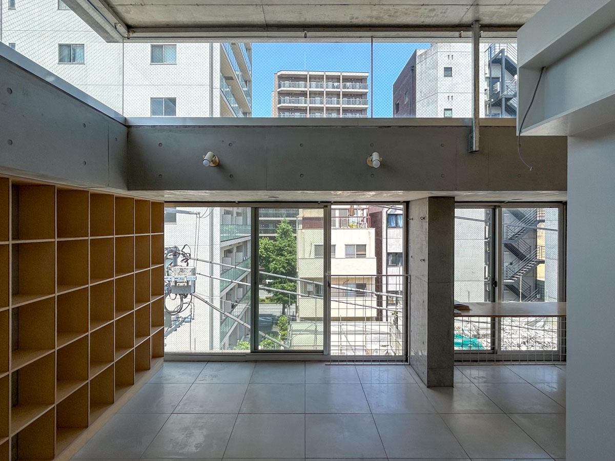 新宿区早稲田鶴巻町の賃貸物件/北向きと思えない明るさ