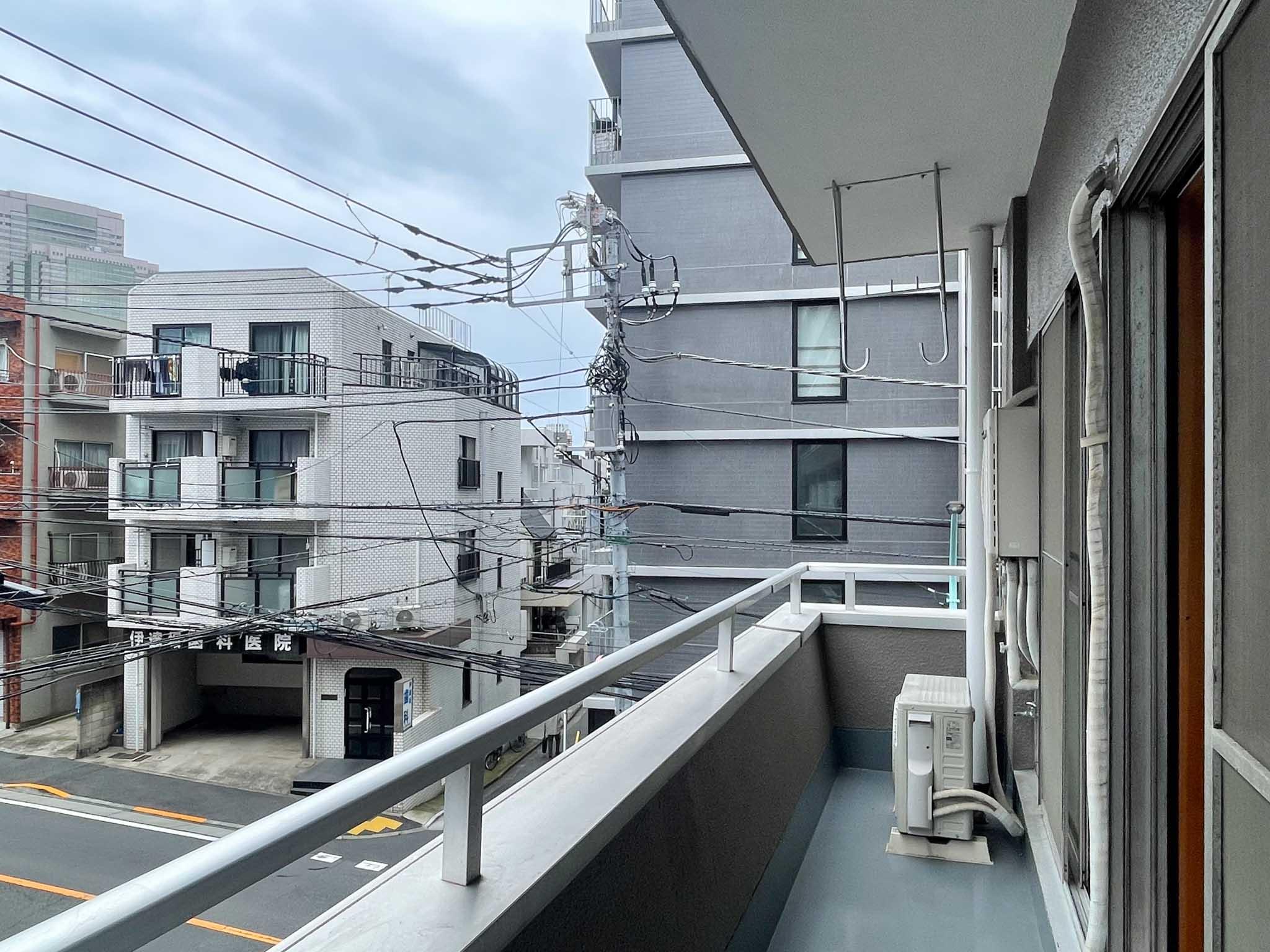 渋谷区恵比寿の賃貸物件/ベランダ