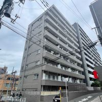 渋谷区恵比寿の賃貸物件/外観を南側から