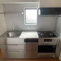 渋谷区恵比寿の賃貸物件/グリル、オーブン付きのキッチン