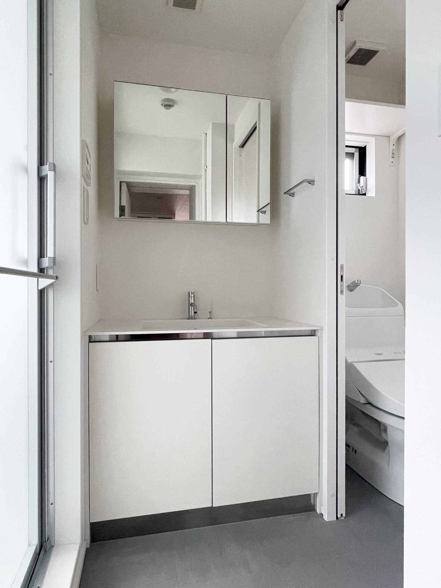 渋谷区恵比寿の賃貸物件/洗面所