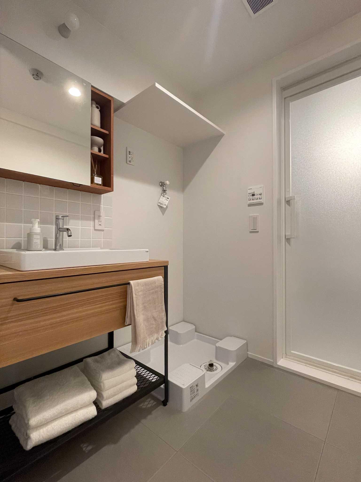 台東区浅草の賃貸物件/洗面所