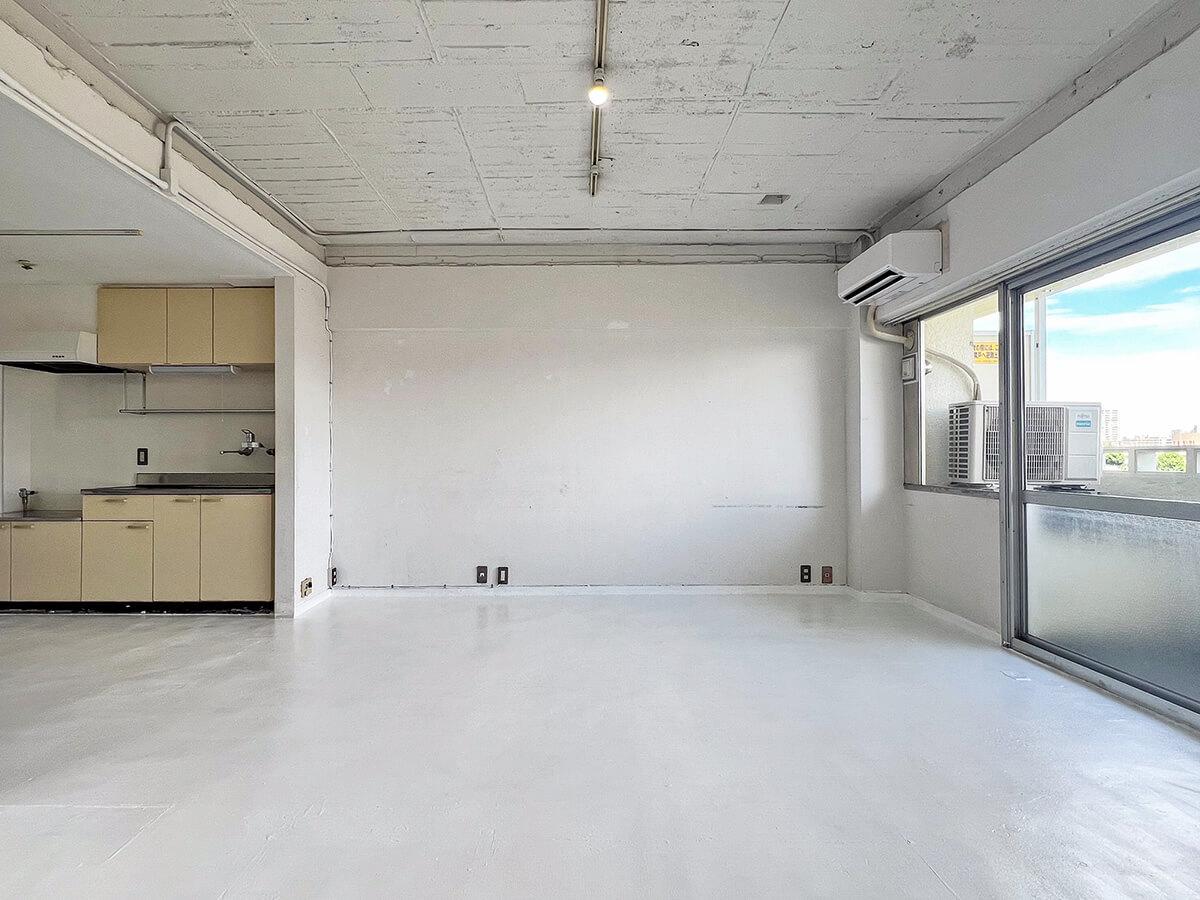 文京区関口の賃貸物件/間取りは、ひとり暮らしサイズよりもすこし広い、約37㎡のワンルーム。