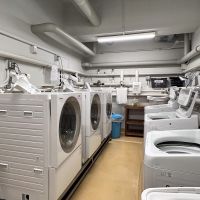 文京区関口の賃貸物件/洗濯は地下のランドリールームにて