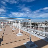 文京区関口の賃貸物件/屋上の物干し場