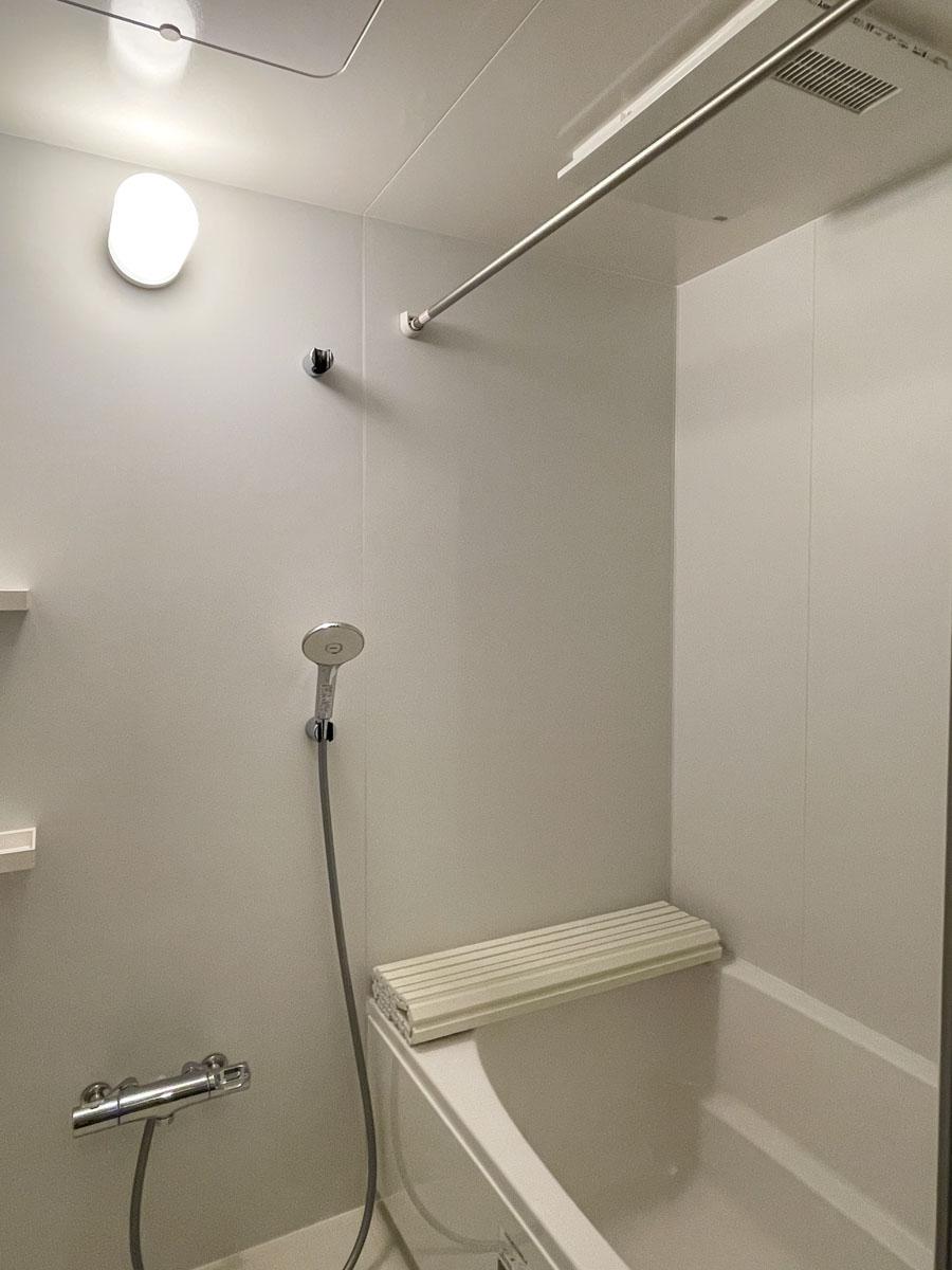 板橋区清水町の賃貸物件/浴室。浴室乾燥機、追いだき機能付き