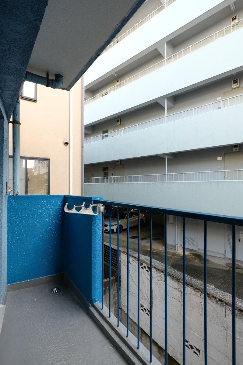 品川区上大崎の賃貸物件/こちらの端に洗濯機を置く形になります
