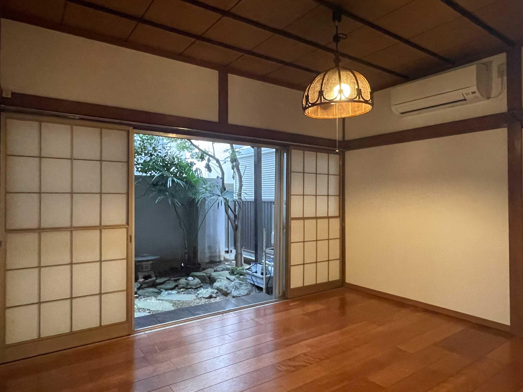 文京区弥生の賃貸物件/1F、6畳洋室：日当たりは良くありません