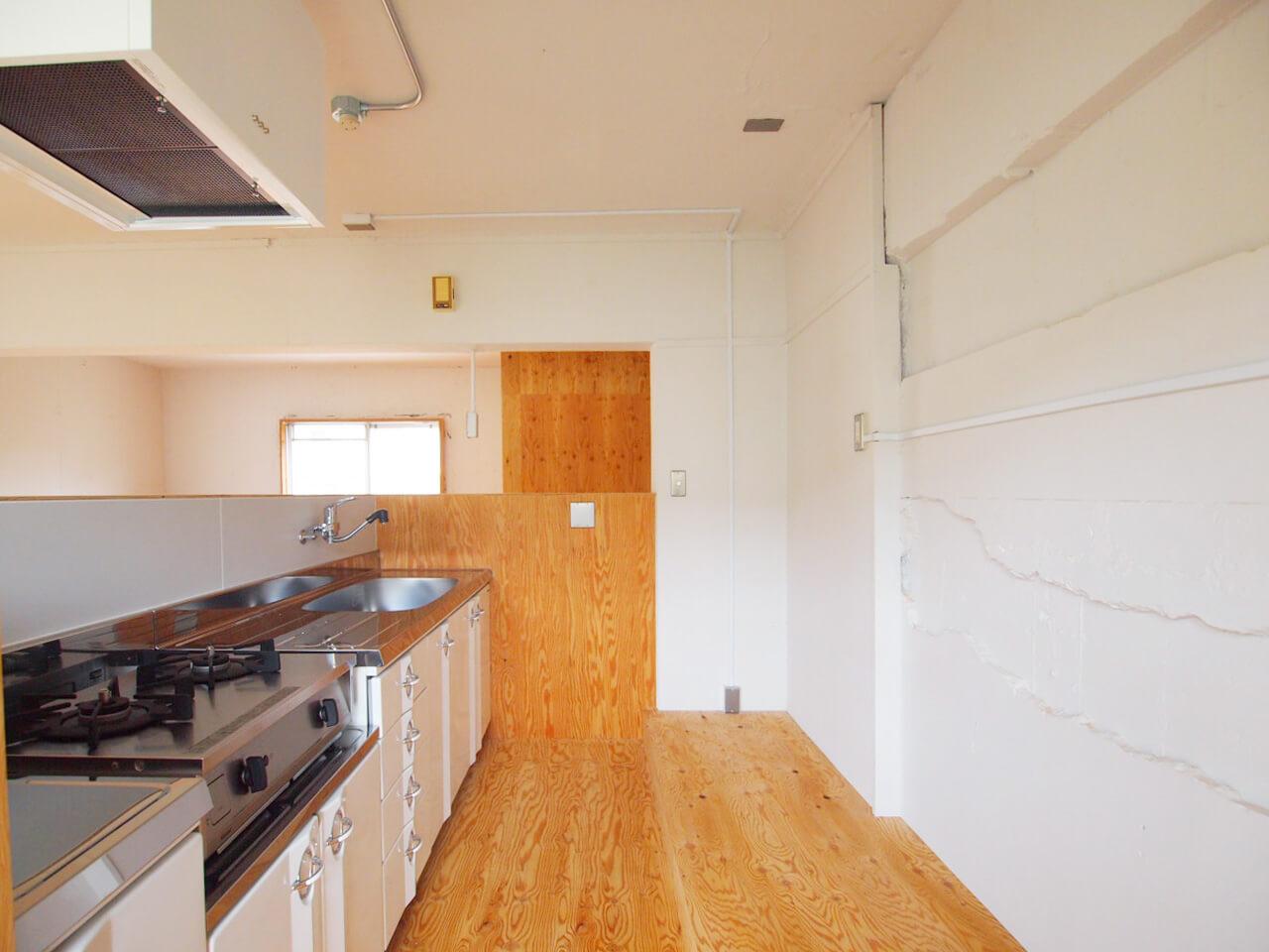 千葉市美浜区幸町の賃貸物件/キッチンの内側