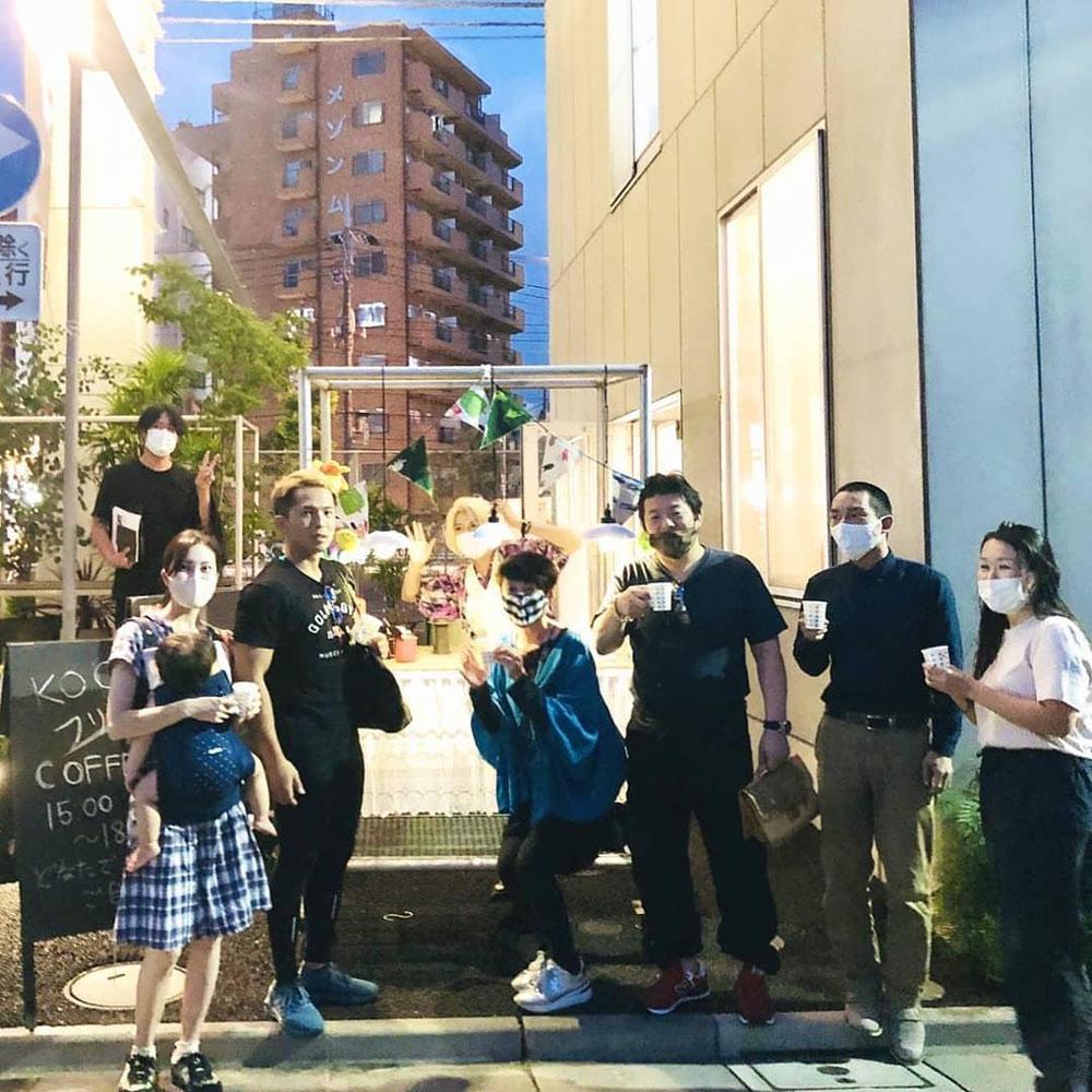 大田区大森西の賃貸物件/中庭を活用してイベントが開かれることも