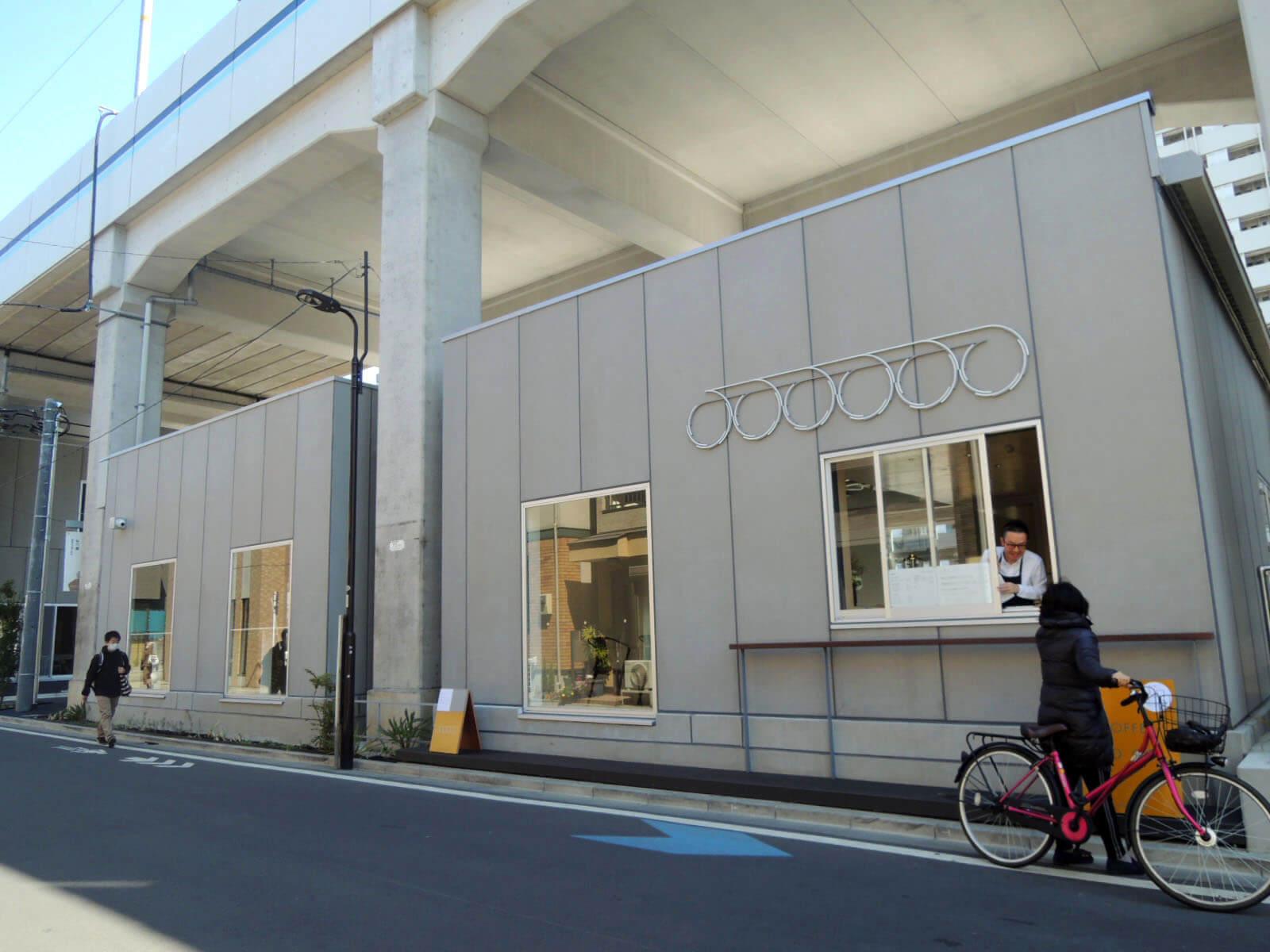 大田区大森西の賃貸物件/A棟の並びにはゆっくり寛げるカフェも営業中