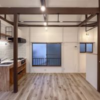 荒川区町屋の賃貸物件/ゆったりとしたキッチン周りのスペース