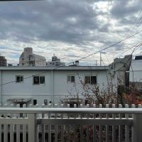 北区中里の賃貸物件/2階:南側の窓からの景色