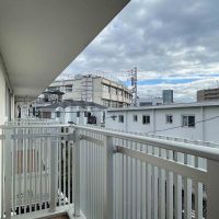 北区中里の賃貸物件/2階:南側にベランダ