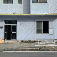 江東区東陽の賃貸物件/前面道路から。入り口の"構え"がいいです