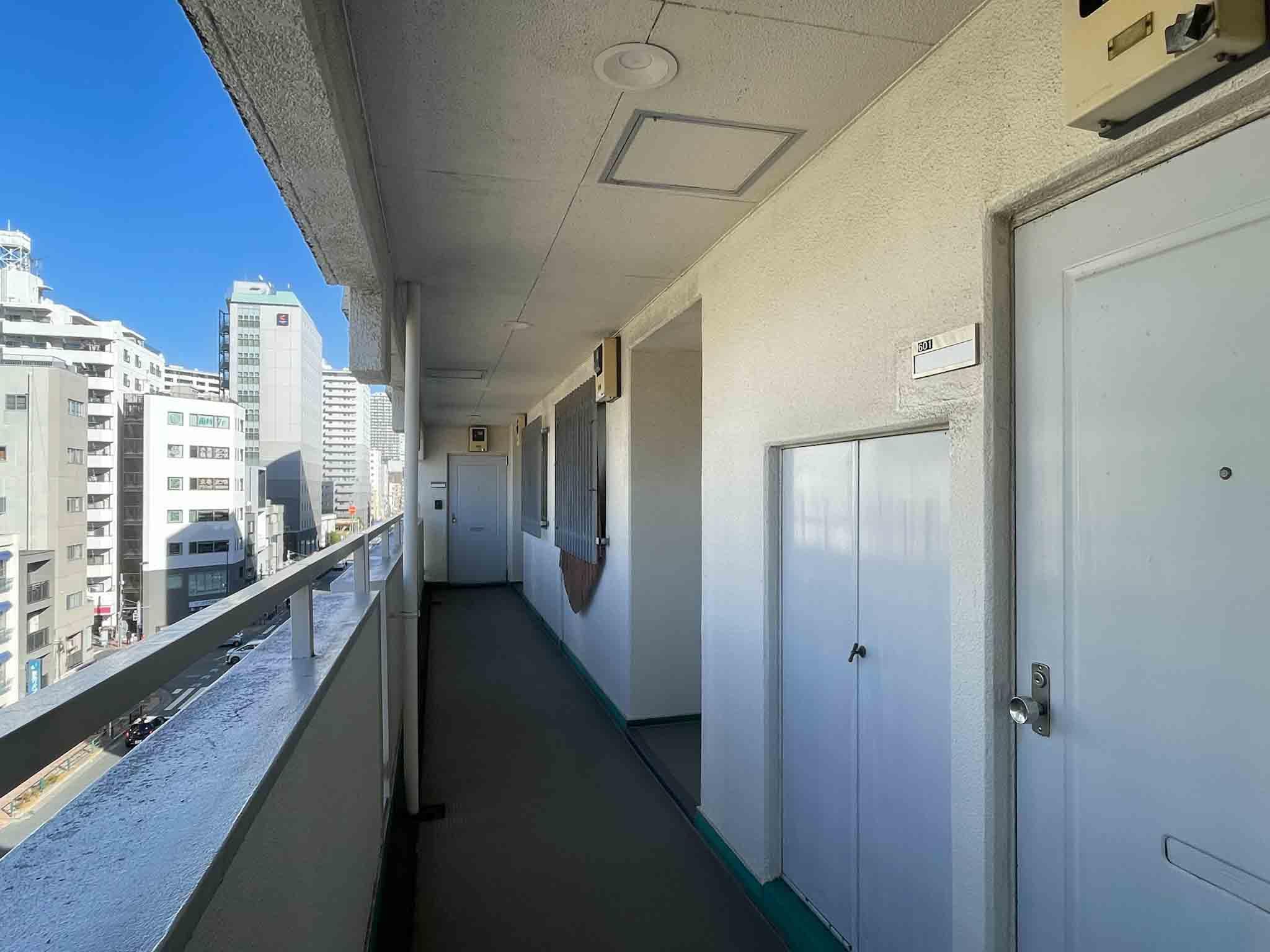 江東区清澄の賃貸物件/玄関外、共用部