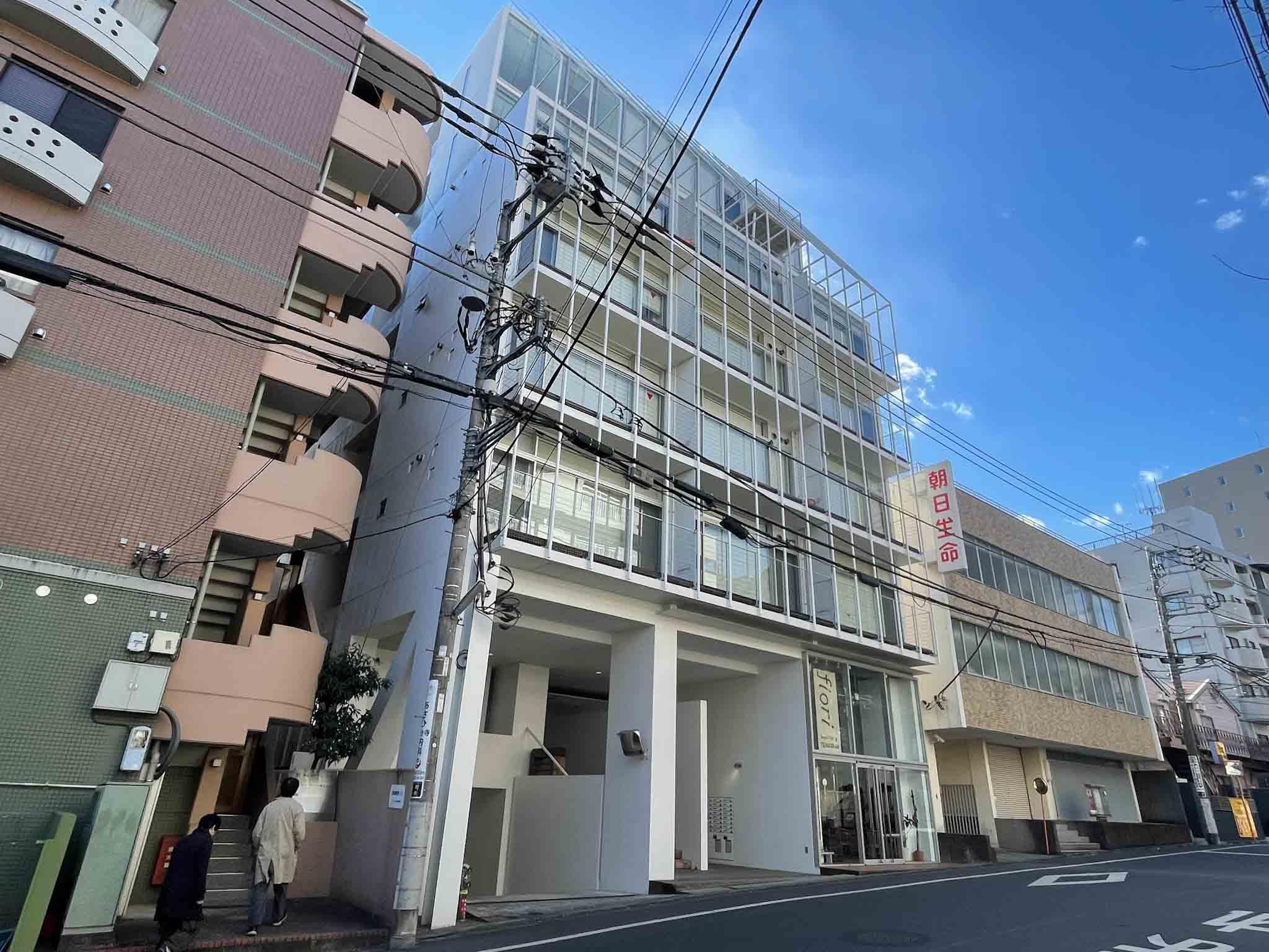 国分寺市南町の賃貸物件/外観を北側から