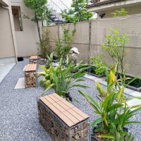 足立区加賀の賃貸物件/目隠しも設置完了！2025年6月中旬現在