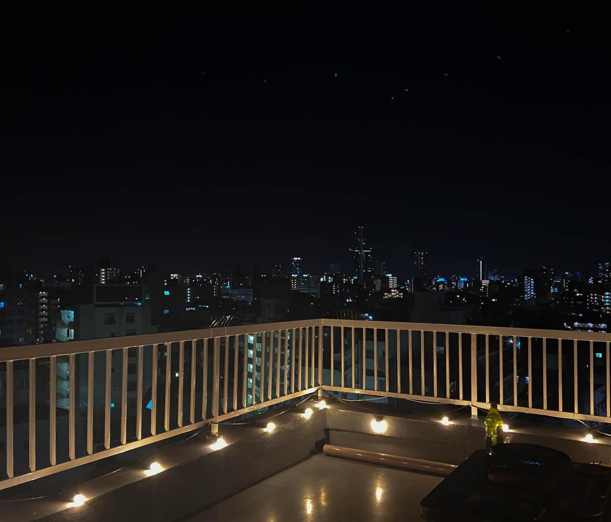 板橋区大山東町の賃貸物件/夜景もすてき。さながらルーフトップバーです