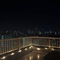 板橋区大山東町の賃貸物件/夜景もすてき。さながらルーフトップバーです