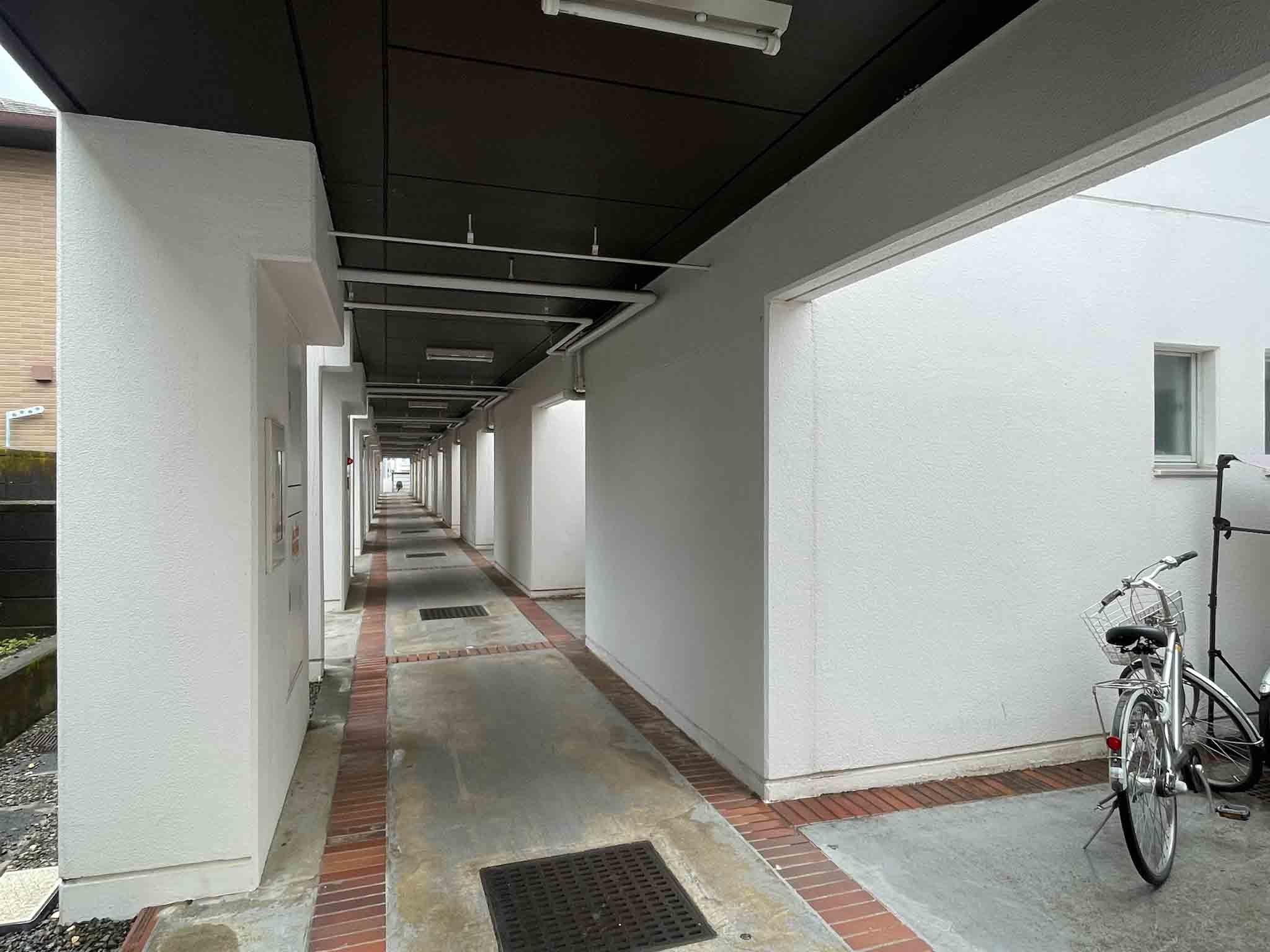武蔵野市中町の賃貸物件/南北に同じようにずらりと区画が並んでいます