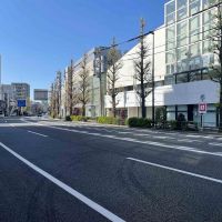 杉並区桃井の賃貸物件/マンション前面道路はかなり走行量が多い通りです