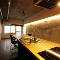 新宿区西新宿の賃貸物件/室内のライトはちょっとしたバーにいるような気分にさせてくれます