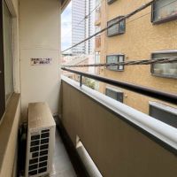 新宿区西新宿の賃貸物件/バルコニーは洗濯物を干すのでギリギリかも