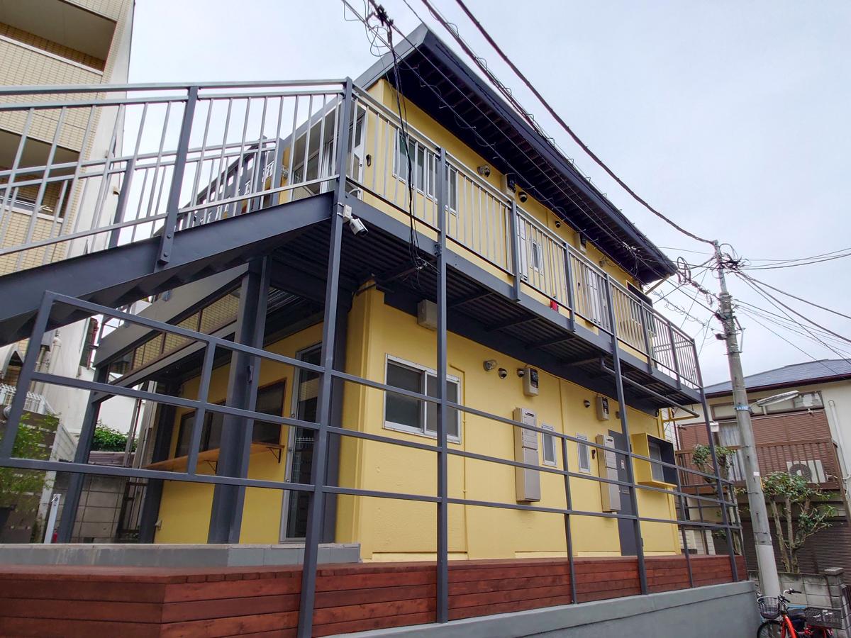 板橋区大谷口上町の賃貸物件/1階右奥が02号室、2階右奥が04号室（審査中）になります