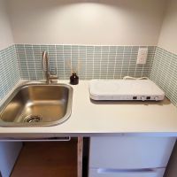 板橋区大谷口上町の賃貸物件/03号室：コンパクトにまとまったキッチン