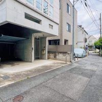 中野区南台の賃貸物件/前面道路はこんな感じ