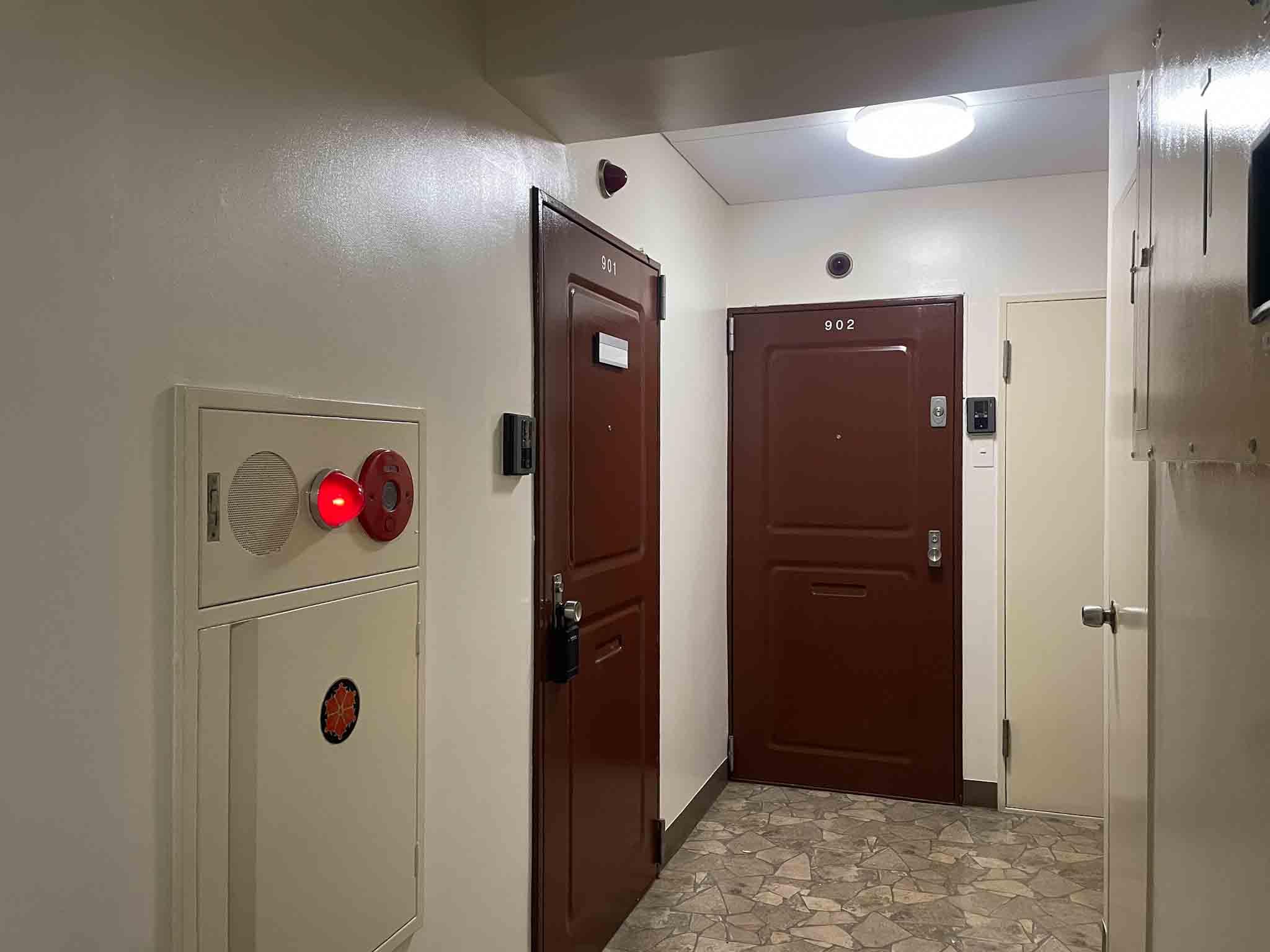 杉並区梅里の賃貸物件/玄関外、共用部