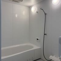 所沢市下安松の売買物件/お風呂場。浴室乾燥暖房、追いだきがついています