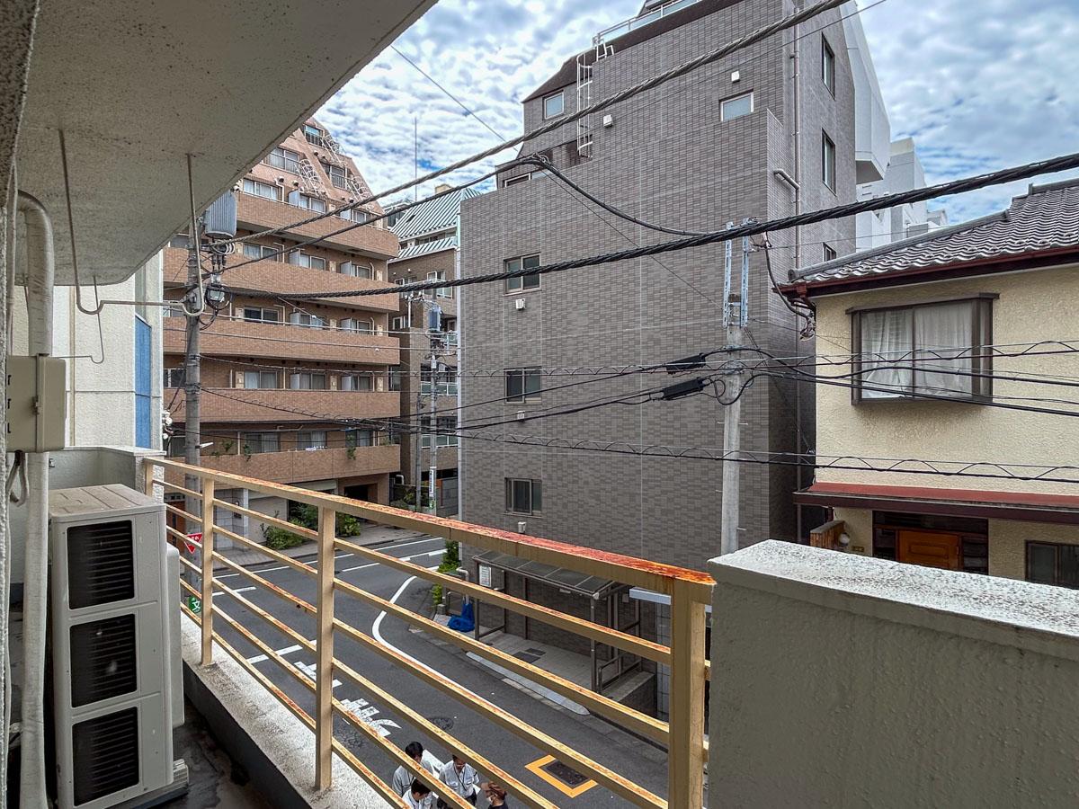 渋谷区恵比寿南の賃貸物件/ベランダからの景色