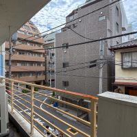 渋谷区恵比寿南の賃貸物件/ベランダからの景色