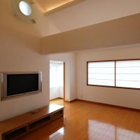 世田谷区砧の賃貸物件/2階：開放的なリビング