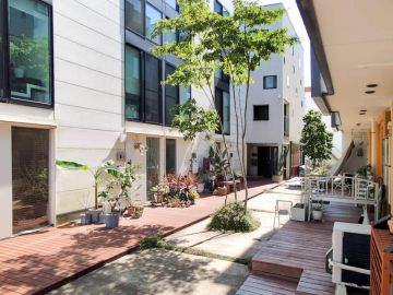 江戸川区西瑞江の賃貸物件/街と繋がる立体空間