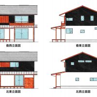 茨城県つくば市倉掛の売買物件/A区画参考プラン立面図