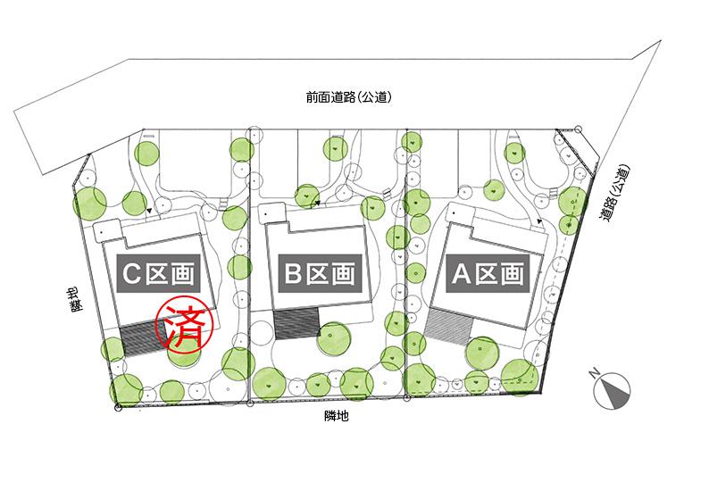 茨城県つくば市倉掛の売買物件/配置図