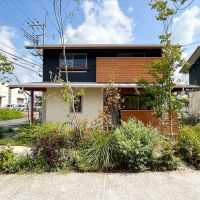 茨城県つくば市花畑の売買物件/A区画：植栽の雰囲気がすてき