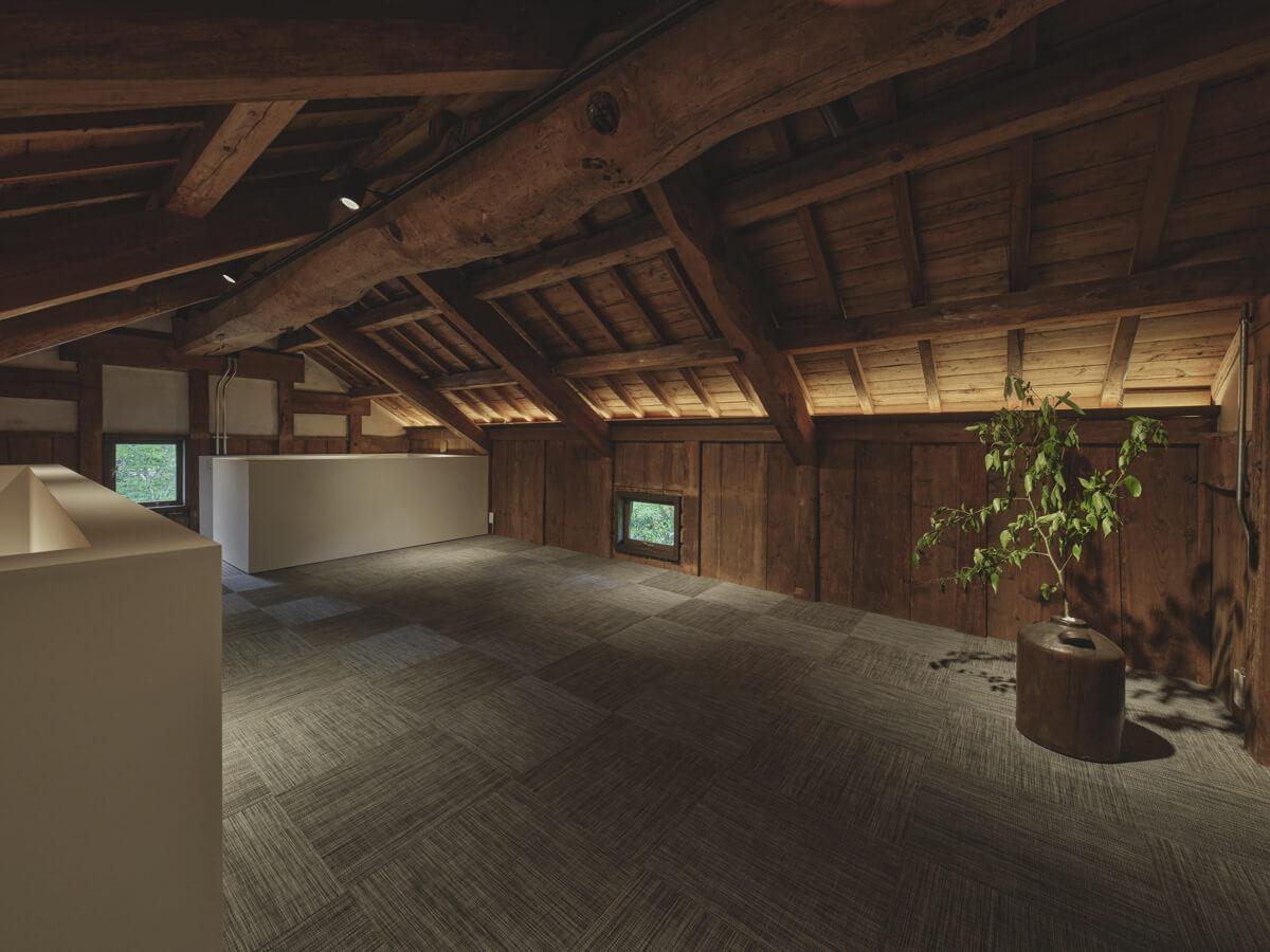千葉県野田市船形の賃貸物件/2階：小屋裏をあらわした、素敵な空間です。