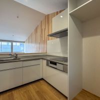 世田谷区北沢の賃貸物件/A区画：ゆとりあるL字型のキッチン
