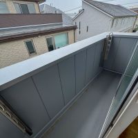 世田谷区北沢の賃貸物件/D区画：コンパクトなバルコニー