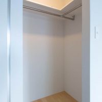 文京区小石川の賃貸物件/ウォークインクローゼットはだいたい2畳位の広さ