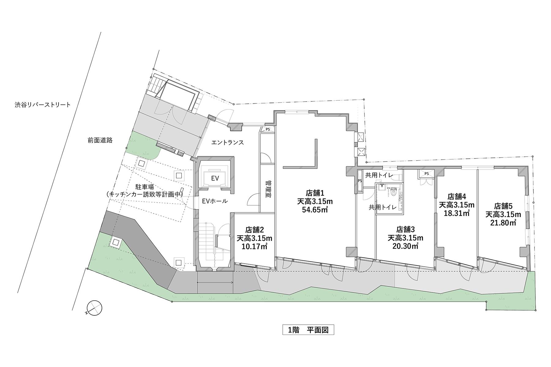 渋谷区渋谷の賃貸物件/1階には飲食店舗などを募集予定です