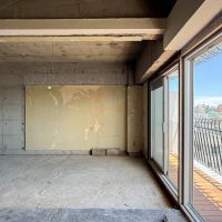 豊島区長崎の売買物件/窓際にダイニングやソファを置いた時、こんな感じの気持ちのいい眺めを楽しめる