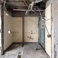 豊島区長崎の売買物件/左側にトイレがあり、右側が浴室でした