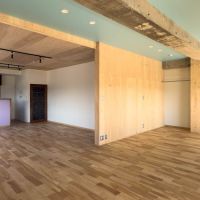 新座市新堀の賃貸物件/角から部屋の全貌を見る。左奥がキッチンです