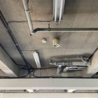 墨田区東向島の賃貸物件/天井はコンクリート剥き出し