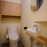 渋谷区渋谷の賃貸物件/共用トイレはこんな感じ。もう1つはバリアフリートイレです。毎日清掃が入る予定です
